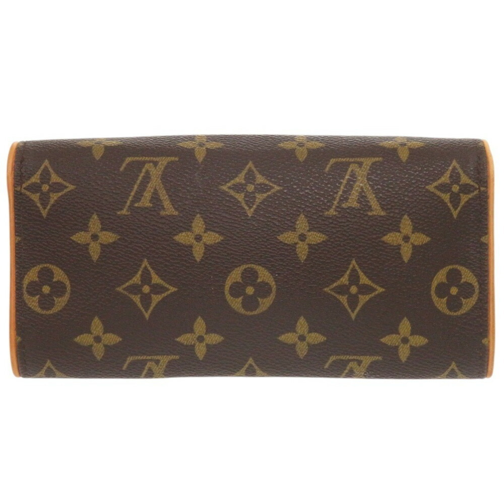 LOUIS VUITTON Authentic Brown Monogram Pochette Shoulder Bag - Picture 3 of 8